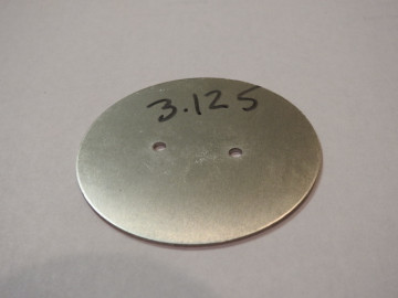 Hilborn 3.125"  Dia Butterflies -  We have approx 95  of them   can be turned down to 3"